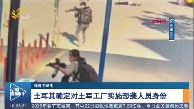 土耳其确定对土军工厂实施恐袭人员身份