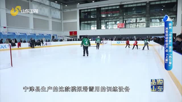 【品牌新势力】德州“冷资源”激活“热引擎” 冰雪运动带动产业“上新” 