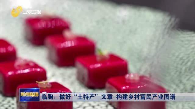 临朐：做好“土特产”文章 构建乡村富民产业图谱
