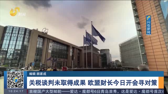 【美国挥舞的“关税大棒” 伤了谁？】关税谈判未取得成果 欧盟财长今日开会寻对策