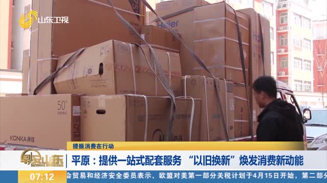 【提振消费在行动】平原：提供一站式配套服务 “以旧换新”焕发消费新动能