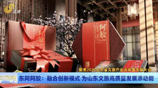 东阿阿胶：融合创新模式 为山东文旅高质量发展添动能