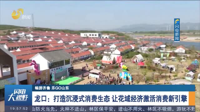【畅游齐鲁 乐GO山东】龙口：打造沉浸式消费生态 让花域经济激活消费新引擎