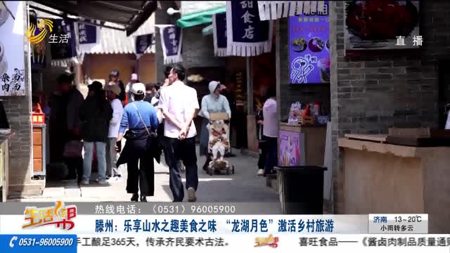 滕州：乐享山水之趣美食之味 “龙湖月色”激活乡村旅游