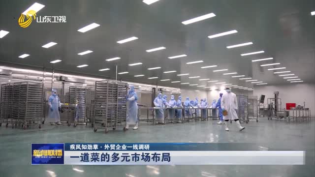 一道菜的多元市场布局【疾风知劲草·外贸企业一线调研】