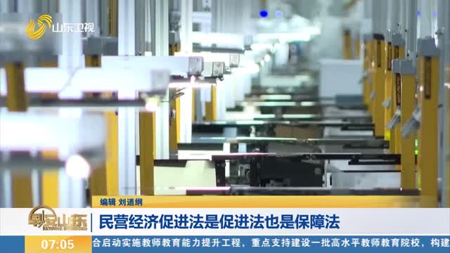 【《民营经济促进法》即将实施】民营经济促进法是促进法也是保障法