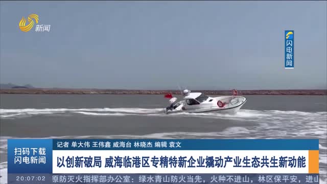 以创新破局 威海临港区专精特新企业撬动产业生态共生新动能