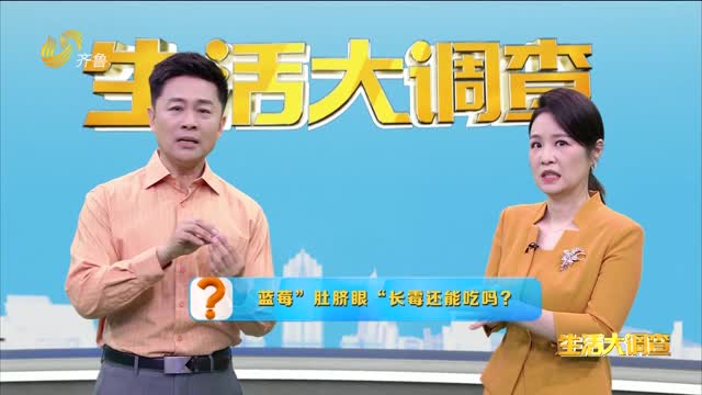 2025年05月14日《生活大调查》：蓝莓“肚脐眼”长霉还能吃吗？