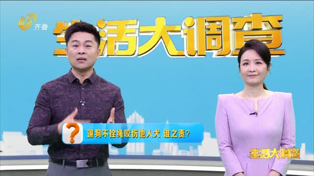 2025年05月15日《生活大调查》：遛狗不栓绳咬伤他人犬 谁之责？