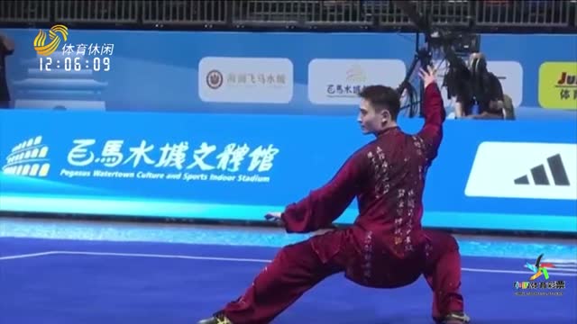 创造历史 刘德文夺十五运武术套路资格赛全能冠军