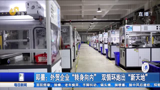即墨：外贸企业“转身向内” 双循环跑出“新天地”