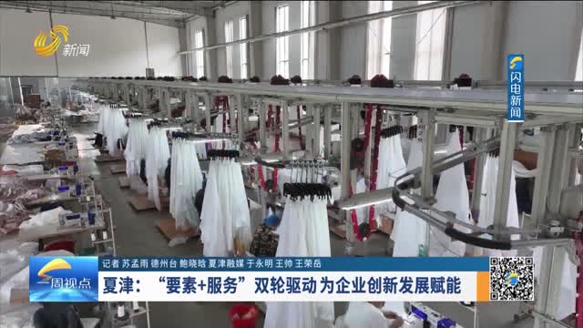 夏津：“要素+服务”双轮驱动 为企业创新发展赋能