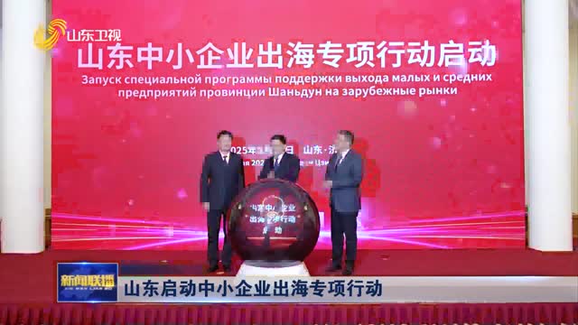 山东启动中小企业出海专项行动