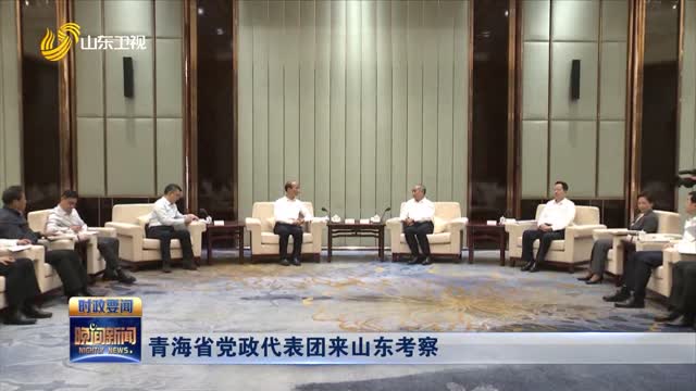 青海省党政代表团来山东考察