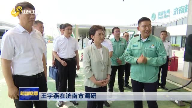 王宇燕在济南市调研