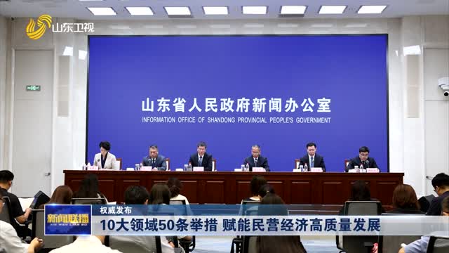 10大领域50条举措 赋能民营经济高质量发展【权威发布】