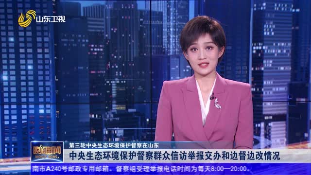 【第三轮中央生态环境保护督察在山东】中央生态环境保护督察群众信访举报交办和边督边改情况