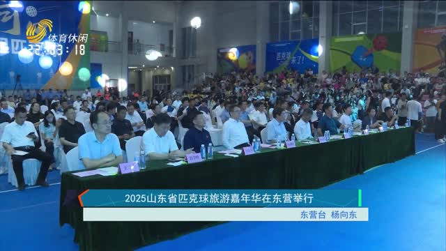 2025山东省匹克球旅游嘉年华在东营举行