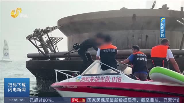 【第一現場】男子釣魚被困海中 青島救生隊員風浪中緊急救援