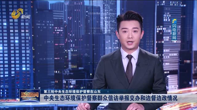 【第三轮中央生态环境保护督察在山东】中央生态环境保护督察群众信访举报交办和边督边改情况