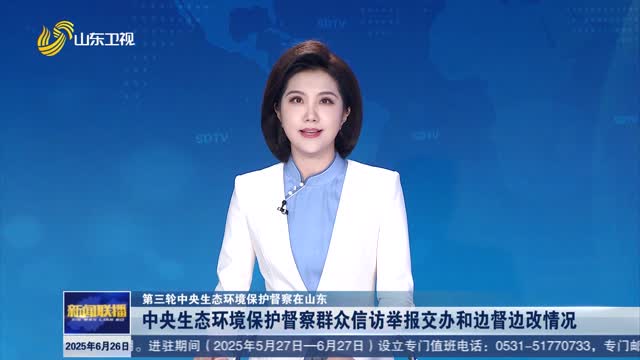 中央生态环境保护督察群众信访举报交办和边督边改情况【第三轮中央生态环境保护督察在山东】