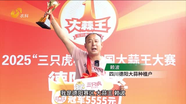三只虎 大肥力 助力四川德陽(yáng)大蒜提升品質(zhì) 奪高產(chǎn)