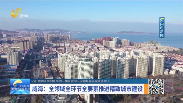 威海：全领域全环节全要素推进精致城市建设