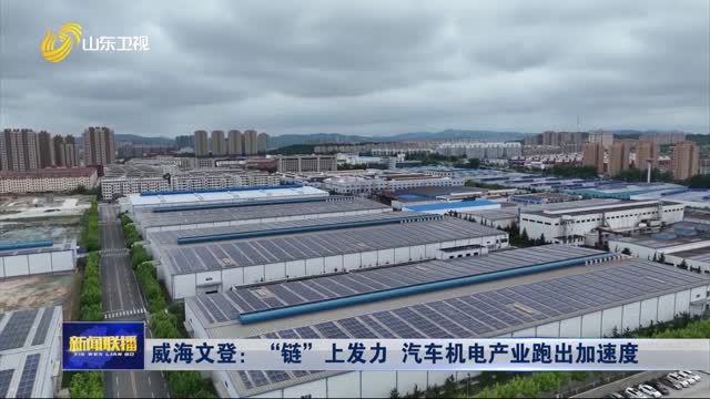 威海文登：“链“上发力 汽车机电产业跑出加速度