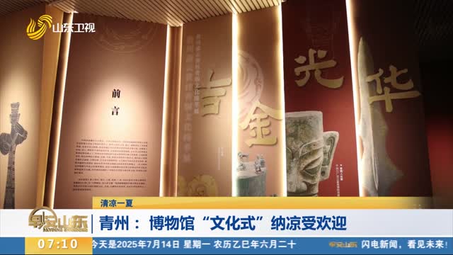 【清凉一夏】青州： 博物馆“文化式”纳凉受欢迎