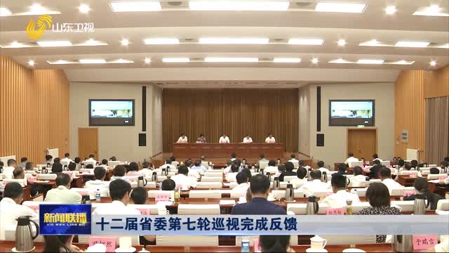 十二届省委第七轮巡视完成反馈