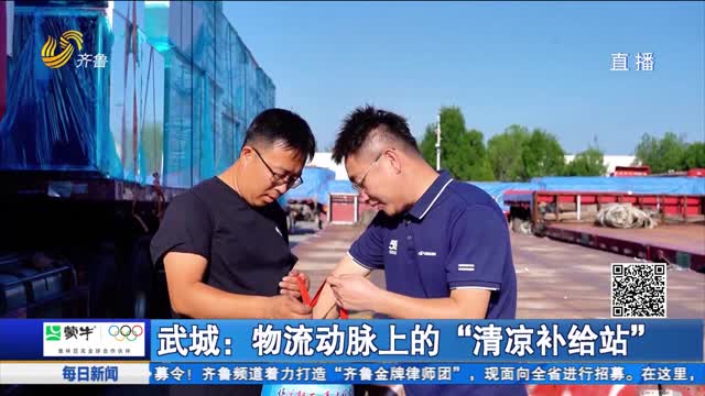 武城：物流动脉上的“清凉补给站”