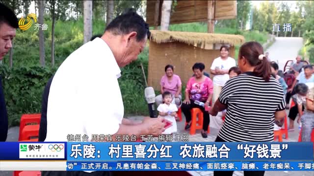 乐陵：村里喜分红 农旅融合“好钱景”