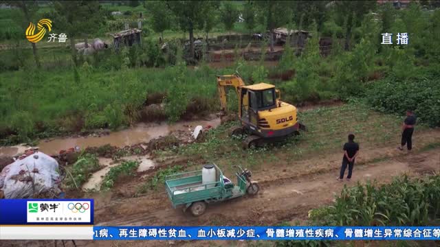 巨野：干群同心战暴雨 抢排积水保丰收