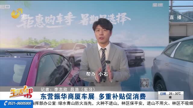 东营振华商厦车展 多重补贴促消费