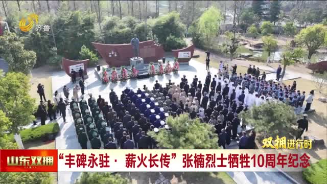 张楠烈士牺牲10周年纪念