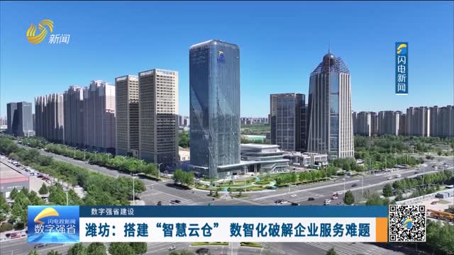 数字强省建设｜数字变革创新：潍坊——搭建“智慧云仓”数智化破解企业服务难题