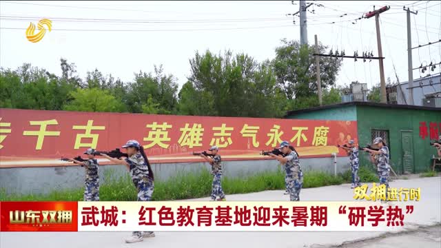 武城：红色教育基地迎来暑期“研学热”
