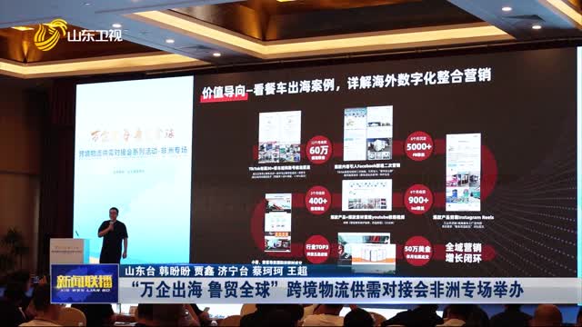 “萬企出海 魯貿全球”跨境物流供需對接會非洲專場舉辦