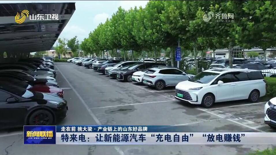 特來電：讓新能源汽車“充電自由”“放電賺錢”【走在前 挑大梁·產業鏈上的山東好品牌】