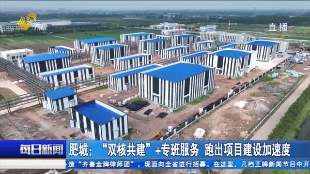 肥城：“双核共建”+专班服务 跑出项目建设加速度