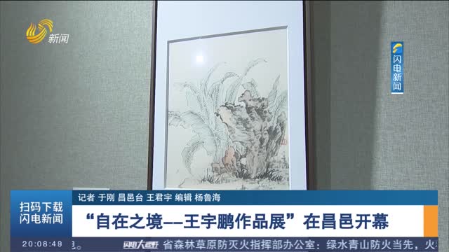 “自在之境--王宇鹏作品展”在昌邑开幕