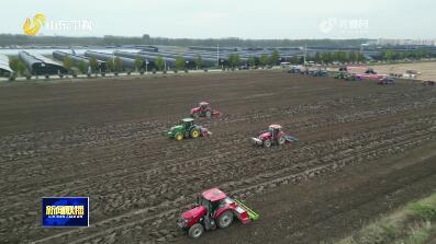 争分夺秒抢农时 加快小麦播种进度