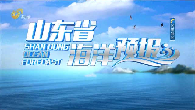 2025年11月10日《山东省海洋预报》