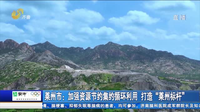 莱州市：加强资源节约集约循环利用 打造“莱州标杆”