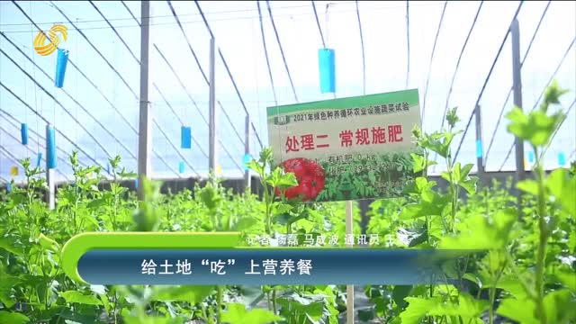 給土地“吃”上營養(yǎng)餐