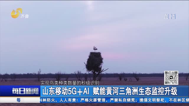 山东移动5G+AI 赋能黄河三角洲生态监控升级