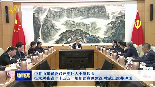 中共山东省委召开党外人士座谈会 征求对我省“十五五”规划的意见建议 林武出席并讲话