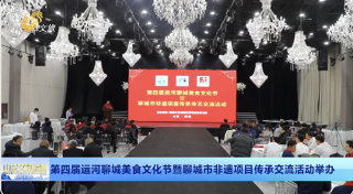 第四屆運河聊城美食文化節暨聊城市非遺項目傳承傳藝交流活動舉辦