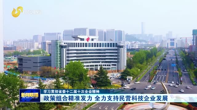 政策組合精準發力 全力支持民營科技企業發展【學習貫徹省委十二屆十次全會精神】