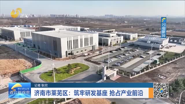 济南市莱芜区：筑牢研发基座 抢占产业前沿